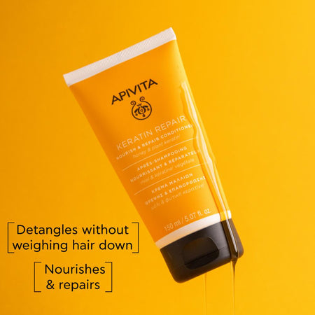 Apivita Nourish & Repair Conditioner Olive & Honey 150 ml- Lillys Pharmacy and Health Store