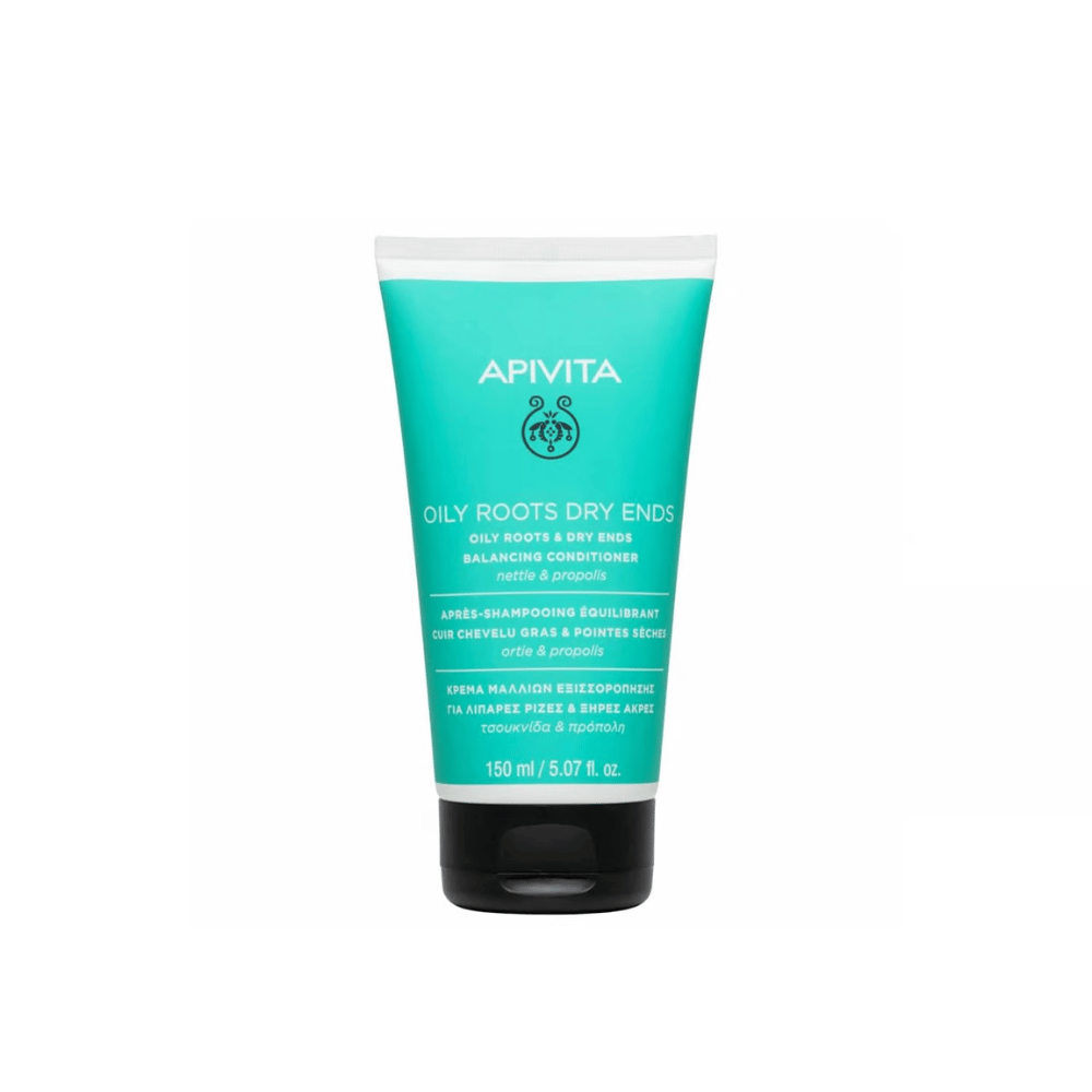 Apivita Oily Roots & Dry Ends Balancing Conditioner 150ml- Lillys Pharmacy and Health Store