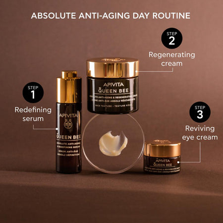 Apivita Queen Bee Absolute Anti-Aging Eye Cream 15ml- Lillys Pharmacy and Health Store
