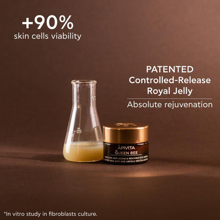 Apivita Queen Bee Absolute Anti-Aging Eye Cream 15ml- Lillys Pharmacy and Health Store