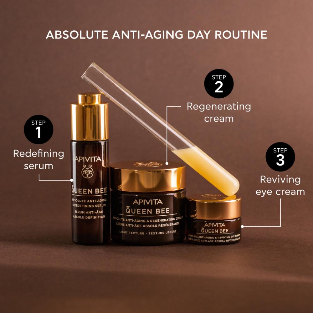 Apivita Queen Bee Absolute Anti-Aging Eye Cream 15ml- Lillys Pharmacy and Health Store