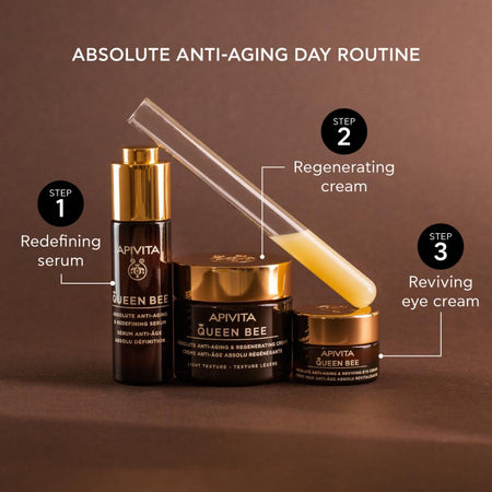 Apivita Queen Bee Absolute Anti-Aging Eye Cream 15ml- Lillys Pharmacy and Health Store