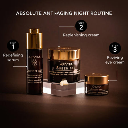 Apivita Queen Bee Absolute Anti-Aging Eye Cream 15ml- Lillys Pharmacy and Health Store