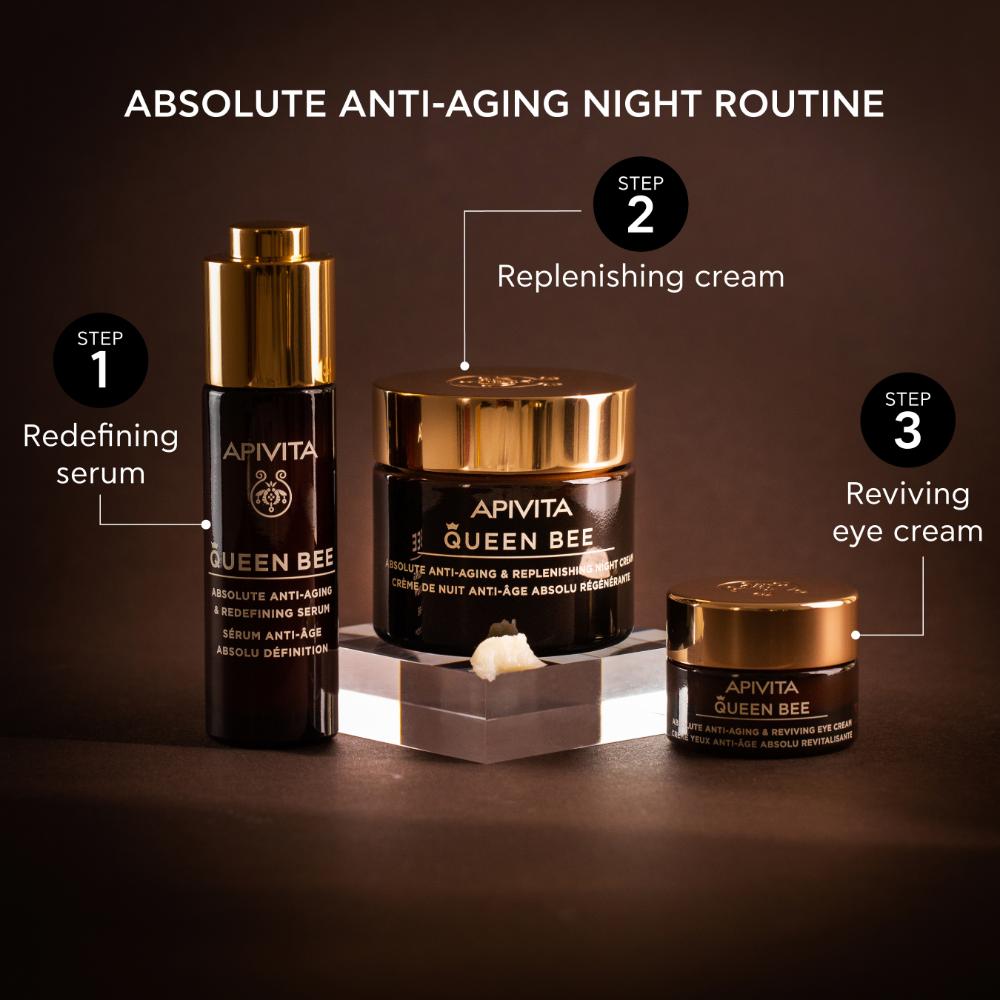 Apivita Queen Bee Anti-Aging & Replenishing Night Cream 50ml- Lillys Pharmacy and Health Store