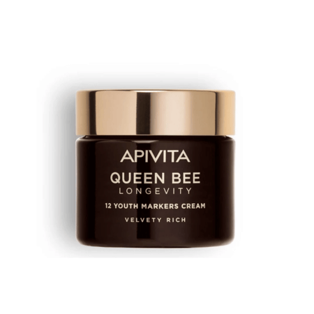 Apivita Queen Bee Longevity Day Rich Cream 50ml- Lillys Pharmacy and Health Store