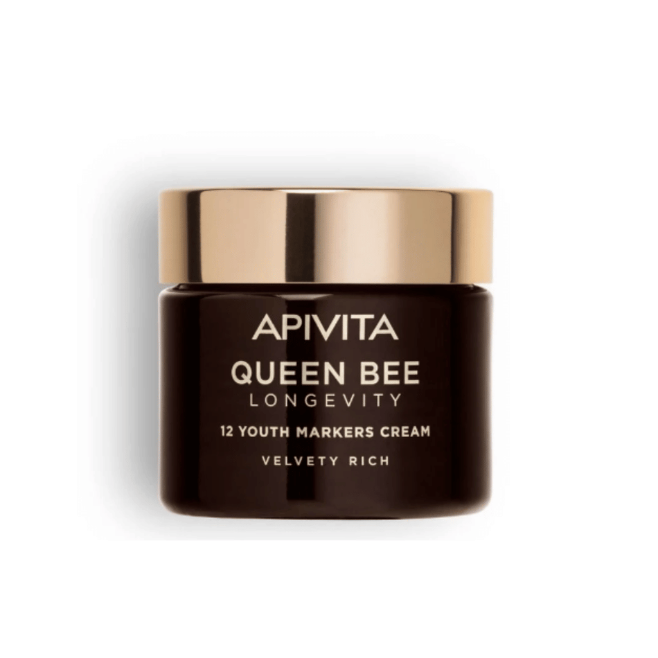 Apivita Queen Bee Longevity Day Rich Cream 50ml- Lillys Pharmacy and Health Store