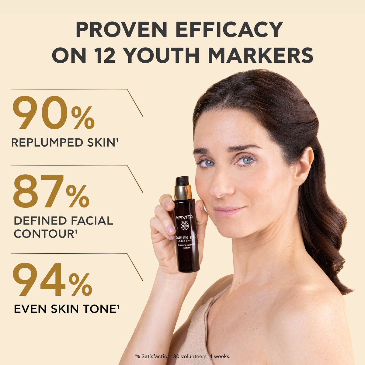 Apivita Queen Bee Longevity Serum 30ml- Lillys Pharmacy and Health Store