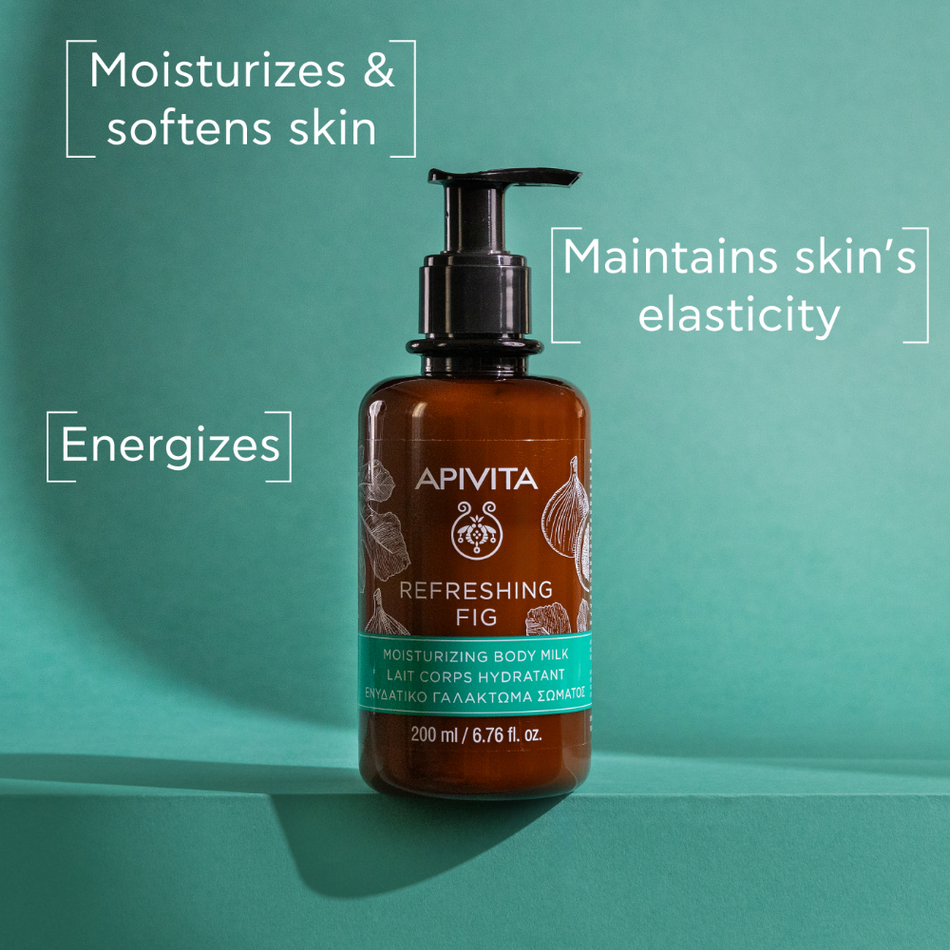 Apivita Refreshing Fig Body Milk 200ml- Lillys Pharmacy and Health Store