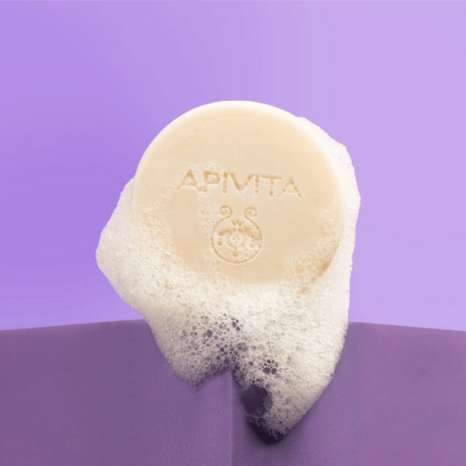 Apivita Solid Foamy Cleanser 80G- Lillys Pharmacy and Health Store