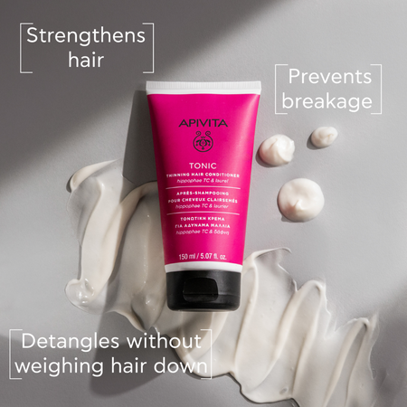 Apivita Tonic Conditioner For Thinning Hair 150ml- Lillys Pharmacy and Health Store