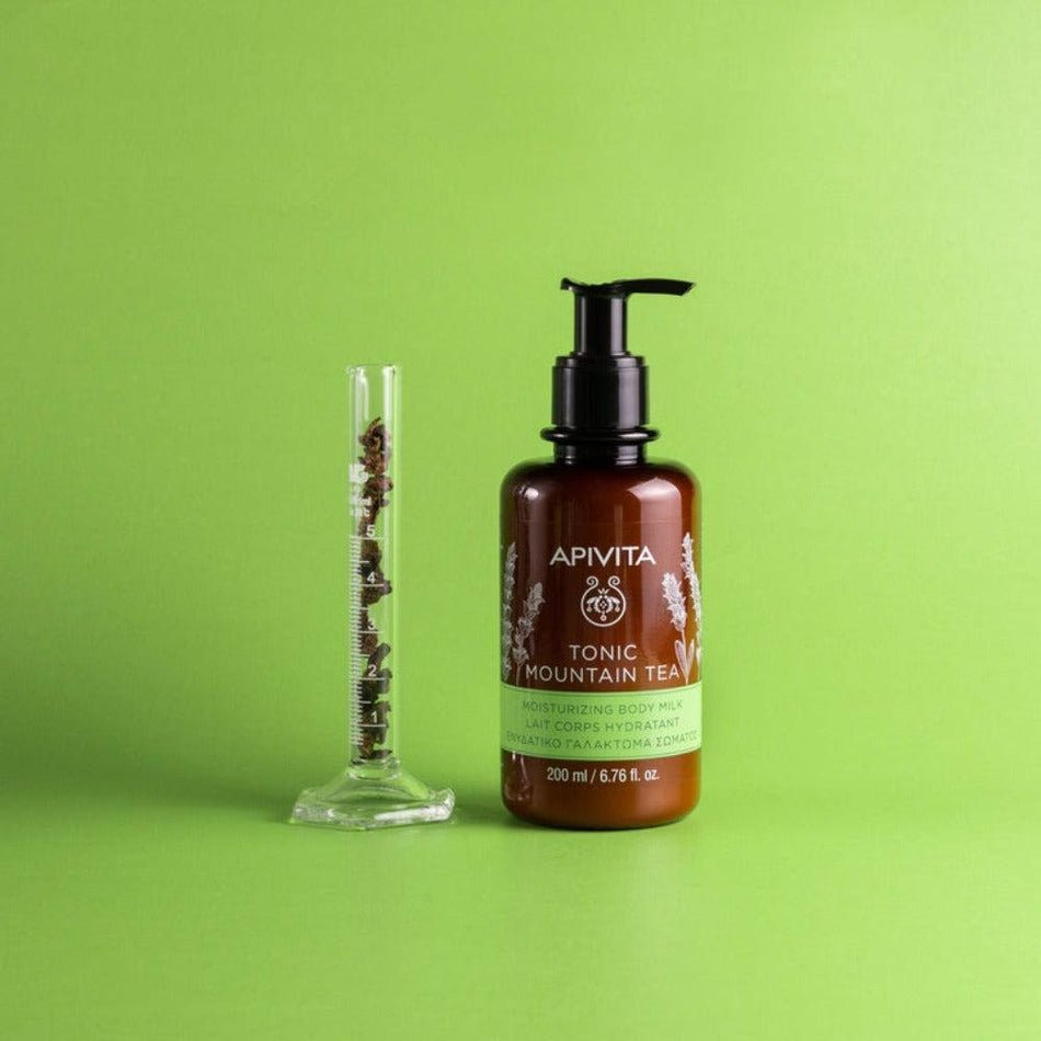 Apivita Tonic Mountain Body Milk 200ml- Lillys Pharmacy and Health Store