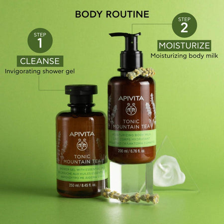 Apivita Tonic Mountain Body Milk 200ml- Lillys Pharmacy and Health Store