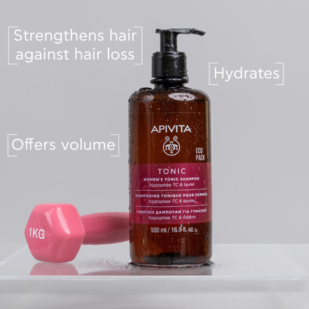 Apivita- Tonic Women's Shampoo 500ml- Lillys Pharmacy and Health Store