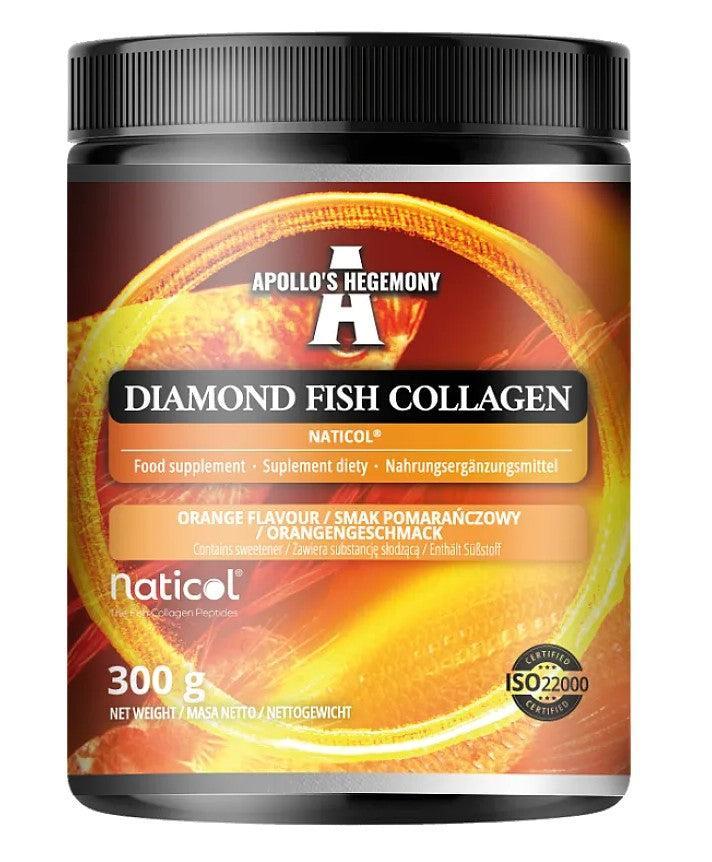 Apollo's Hegemony Diamond Fish Collagen, Orange 300g- Lillys Pharmacy and Health Store