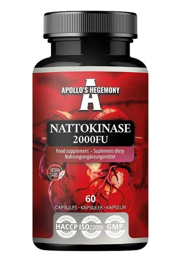 Apollo's Hegemony Nattokinase, 2000 FU 60 caps- Lillys Pharmacy and Health Store