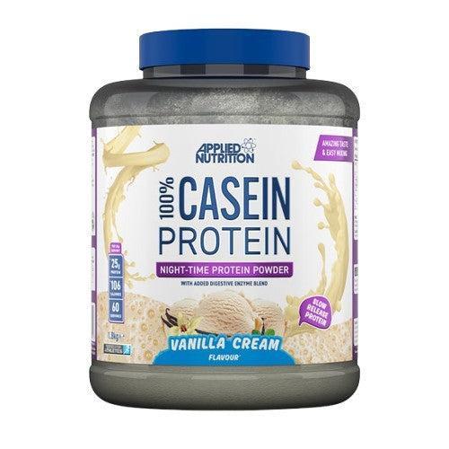 Applied Nutrition 100% Casein Protein, Vanilla 1800g- Lillys Pharmacy and Health Store