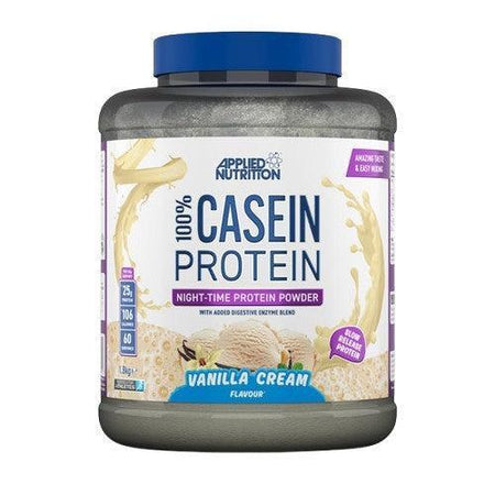 Applied Nutrition 100% Casein Protein, Vanilla 1800g- Lillys Pharmacy and Health Store