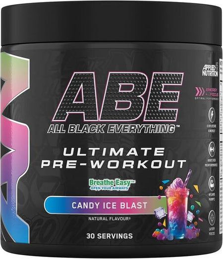 Applied Nutrition ABE All Black Everything, Candy Ice Blast 375g- Lillys Pharmacy and Health Store