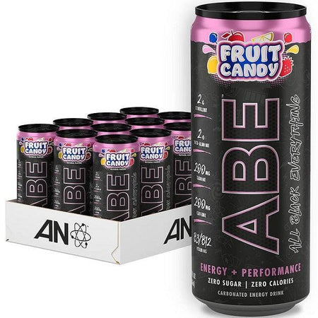 Applied Nutrition ABE Energy + Performance Cans, Fruit Candy 12 x 330 ml- Lillys Pharmacy and Health Store