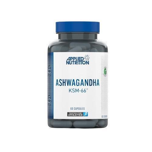 Applied Nutrition Ashwagandha KSM66 60 caps- Lillys Pharmacy and Health Store