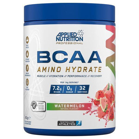 Applied Nutrition BCAA AminoHydrate, Watermelon 450g- Lillys Pharmacy and Health Store