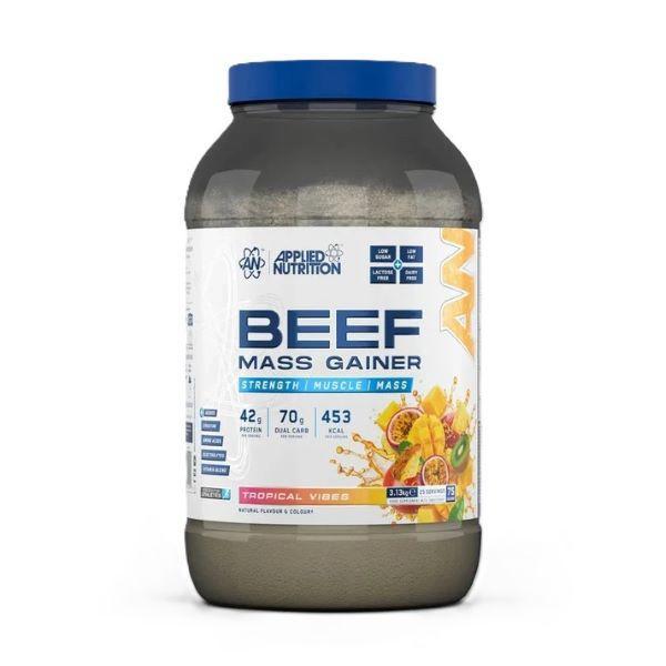 Applied Nutrition Beef Mass Gainer, Tropical Vibes 3130g- Lillys Pharmacy and Health Store
