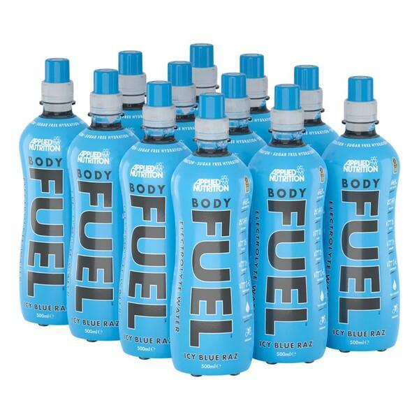 Applied Nutrition Bodyfuel Electrolyte & Vitamin Water, Icy Blue Raz 12 x 500 ml- Lillys Pharmacy and Health Store