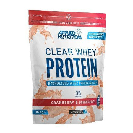 Applied Nutrition Clear Whey Protein, Cranberry & Pomegranate 875g- Lillys Pharmacy and Health Store
