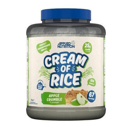 Applied Nutrition Cream of Rice, Apple Crumble 2000g- Lillys Pharmacy and Health Store