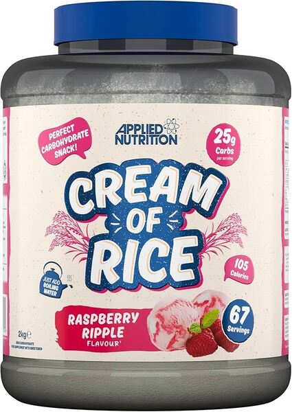 Applied Nutrition Cream of Rice, Raspberry Ripple 2000g- Lillys Pharmacy and Health Store