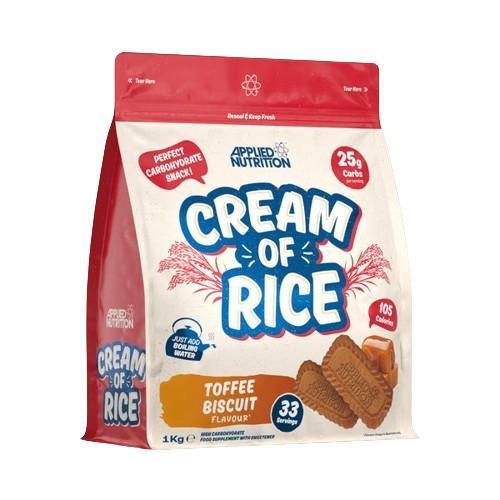 Applied Nutrition Cream of Rice, Toffee Biscuit 1000g- Lillys Pharmacy and Health Store