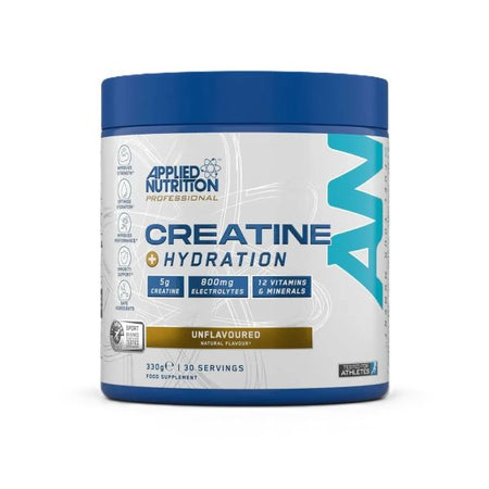 Applied Nutrition Creatine + Hydration, Unflavoured 330g- Lillys Pharmacy and Health Store