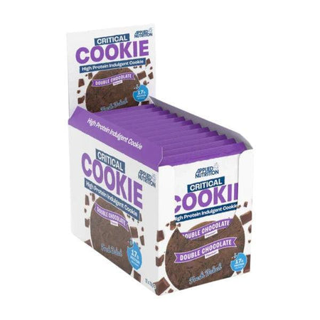 Applied Nutrition Critical Cookie, Double Chocolate 12 x 73g- Lillys Pharmacy and Health Store