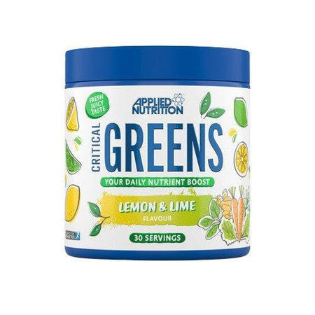 Applied Nutrition Critical Greens, Lemon & Lime 150g- Lillys Pharmacy and Health Store