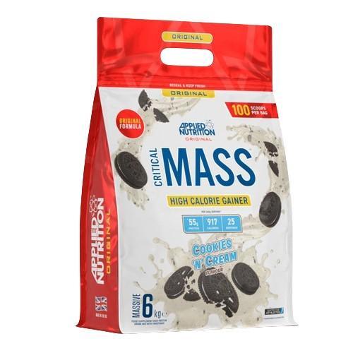 Applied Nutrition Critical Mass Original, Cookies 'N' Cream 6000g- Lillys Pharmacy and Health Store