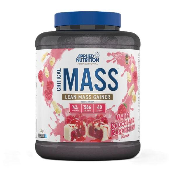 Applied Nutrition Critical Mass Professional, White Chocolate Raspberry 2400g- Lillys Pharmacy and Health Store