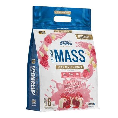 Applied Nutrition Critical Mass Professional, White Chocolate & Raspberry 6000g- Lillys Pharmacy and Health Store