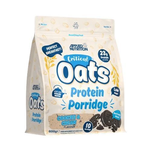 Applied Nutrition Critical Oats Protein Porridge, Cookies & Cream 600g- Lillys Pharmacy and Health Store