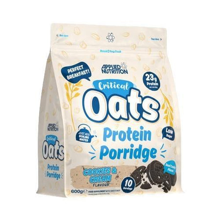 Applied Nutrition Critical Oats Protein Porridge, Cookies & Cream 600g- Lillys Pharmacy and Health Store