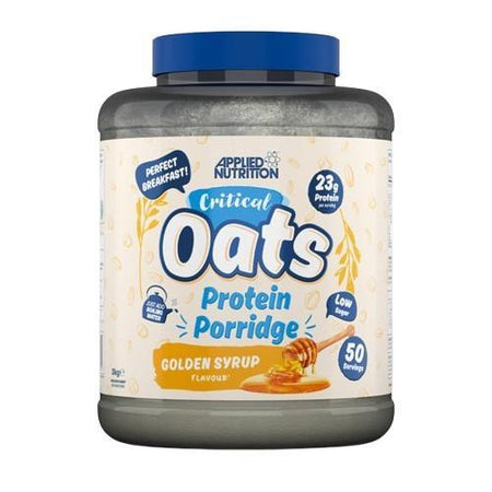 Applied Nutrition Critical Oats Protein Porridge, Golden Syrup (EAN 5056555206102) 3000g- Lillys Pharmacy and Health Store