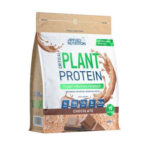 Applied Nutrition Critical Plant Protein, Chocolate 450g- Lillys Pharmacy and Health Store