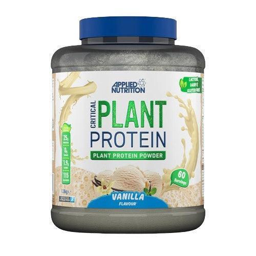 Applied Nutrition Critical Plant Protein, Vanilla 1800g- Lillys Pharmacy and Health Store