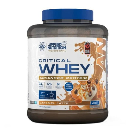Applied Nutrition Critical Whey, Caramel Latte 2000g- Lillys Pharmacy and Health Store