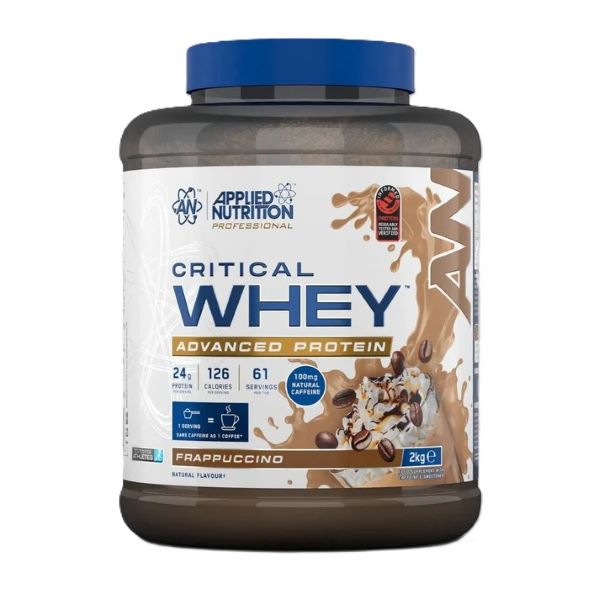 Applied Nutrition Critical Whey, Frappuccino 2000g- Lillys Pharmacy and Health Store