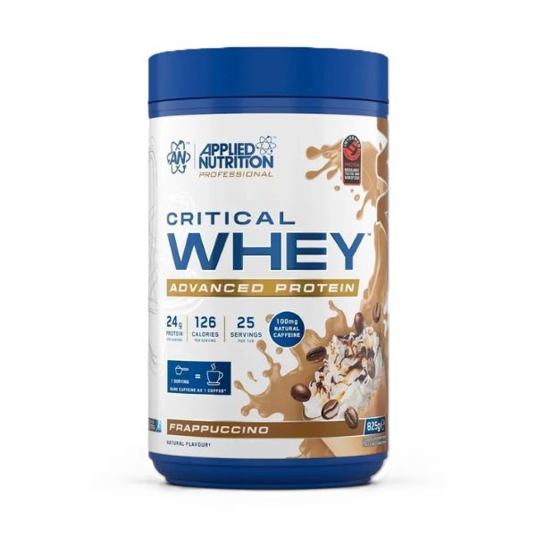 Applied Nutrition Critical Whey, Frappuccino 825g- Lillys Pharmacy and Health Store