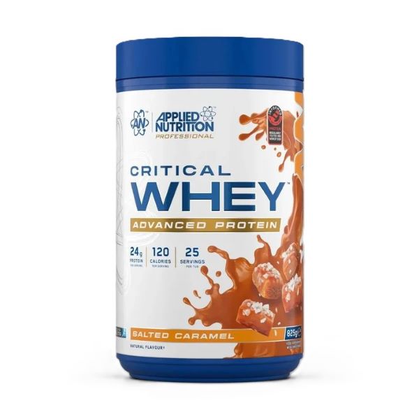 Applied Nutrition Critical Whey, Salted Caramel 825g- Lillys Pharmacy and Health Store