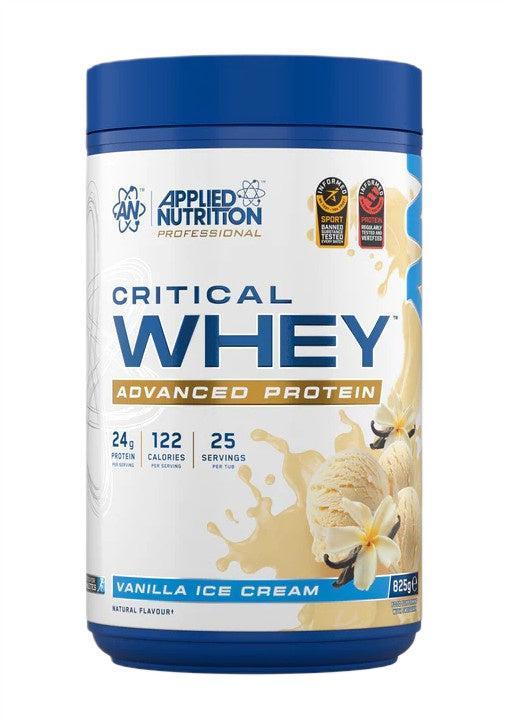 Applied Nutrition Critical Whey, Vanilla Ice Cream 825g- Lillys Pharmacy and Health Store