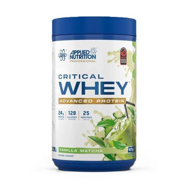 Applied Nutrition Critical Whey, Vanilla Matcha 825g- Lillys Pharmacy and Health Store