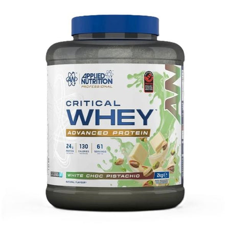 Applied Nutrition Critical Whey, White Choc Pistachio 2000g- Lillys Pharmacy and Health Store
