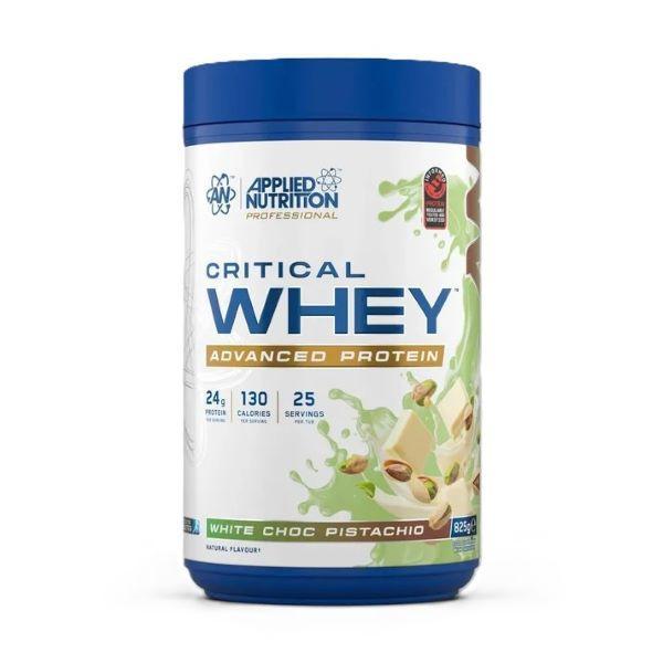 Applied Nutrition Critical Whey, White Choc Pistachio 825g- Lillys Pharmacy and Health Store
